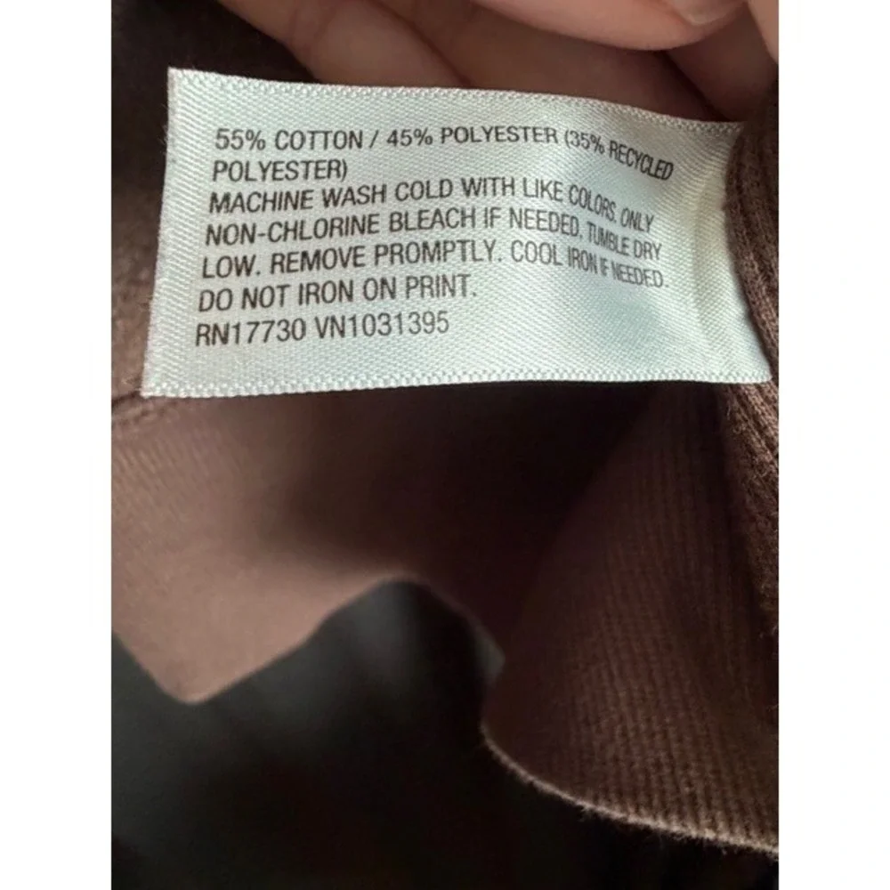 Wild Fable California Golden State‎ Oversized Sweatshirt Brown XL Thumbholes - Picture 3 of 8